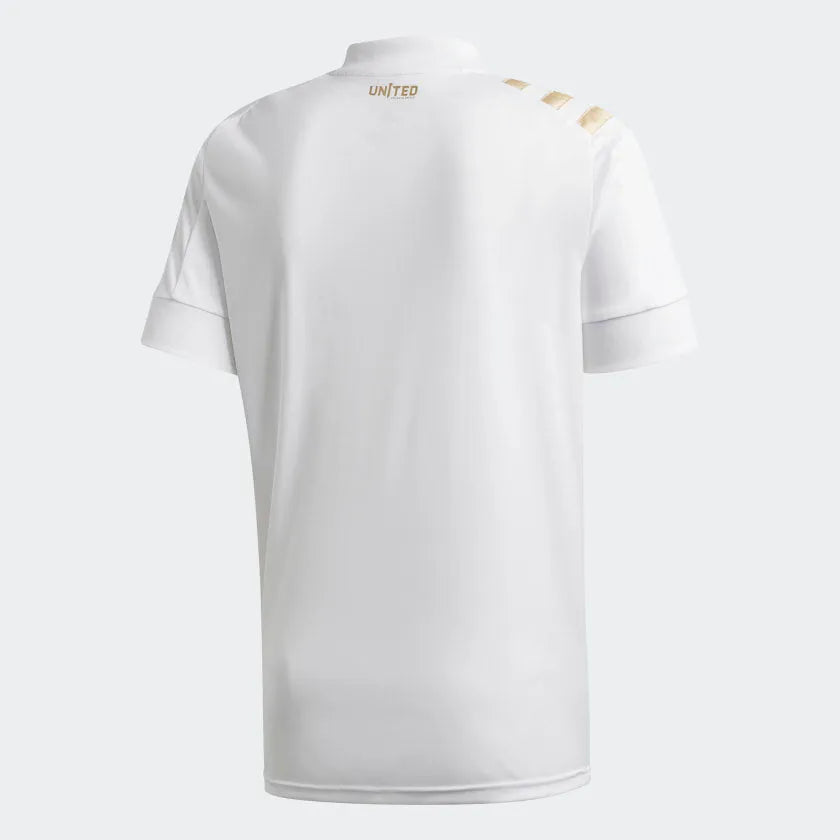 Atlanta United purchases Adidas 2020 Away Soccer Jersey White/Gold Climalite MLS Mens XL