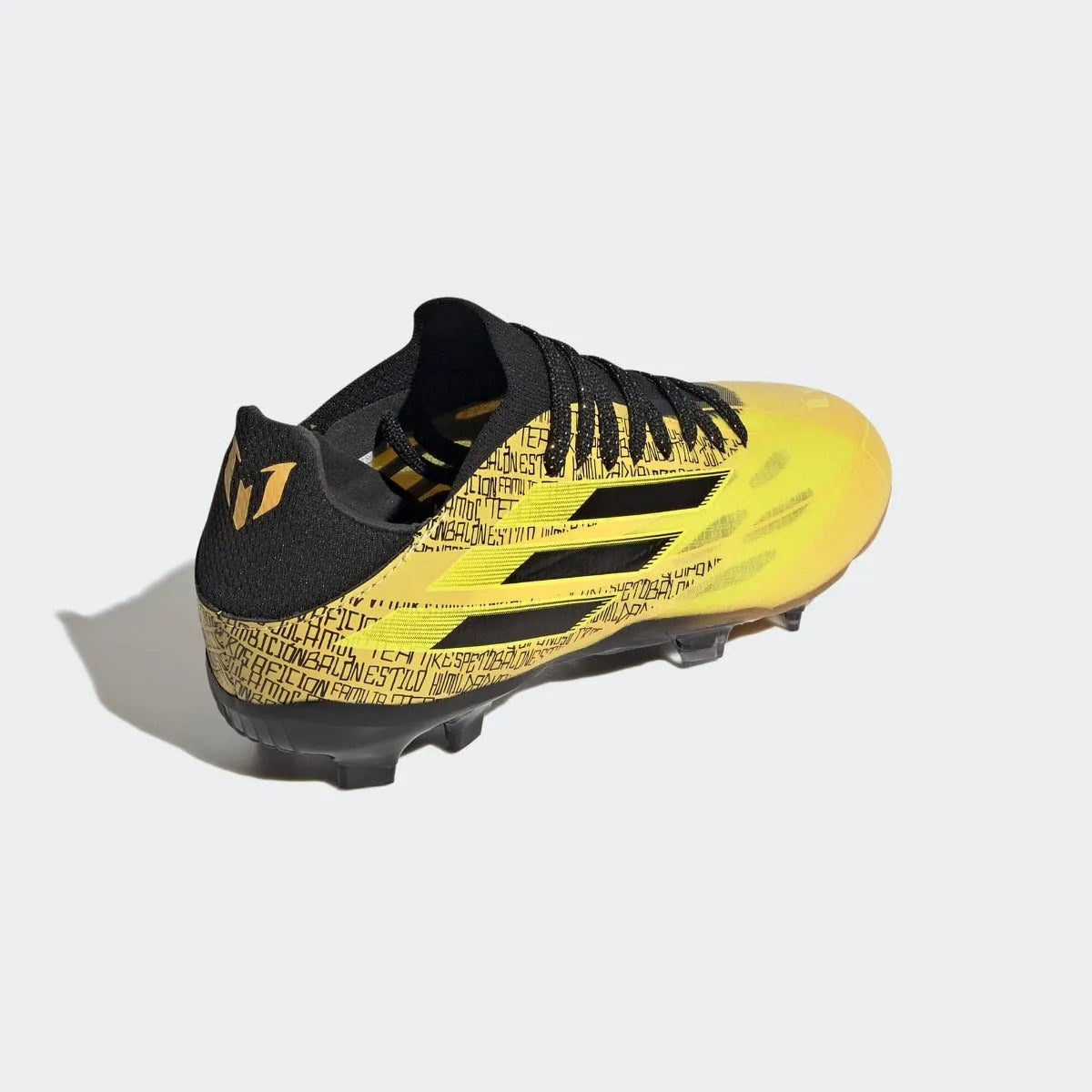 adidas JR X Speedflow Messi  .1 FG - Solar Gold-Black (Diagonal 2)