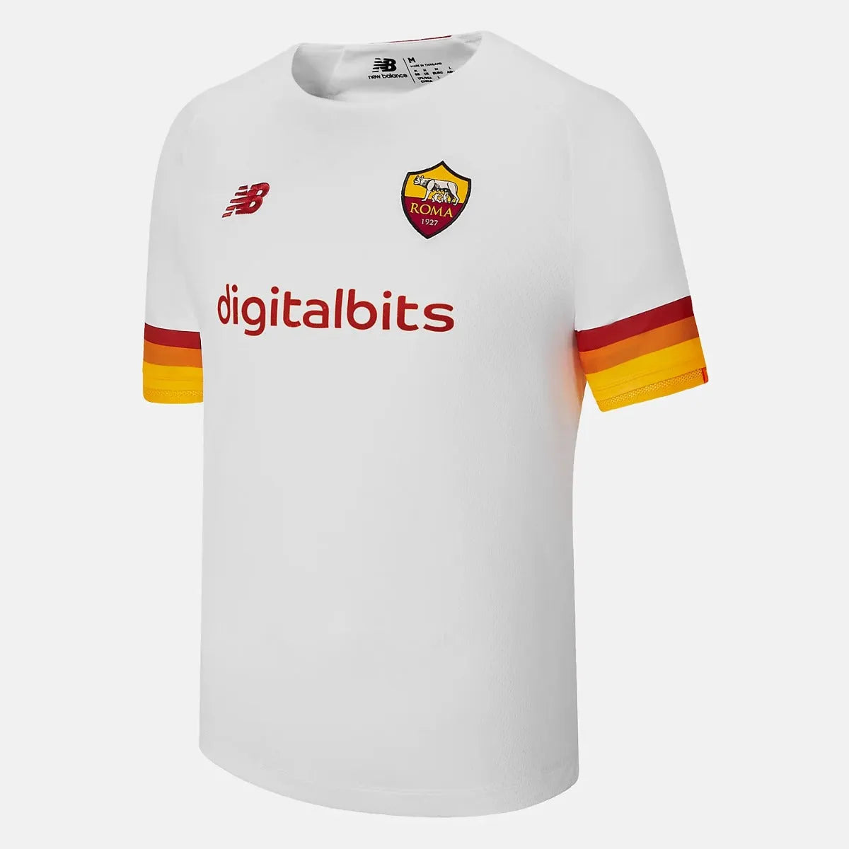 New Balance 2021-22 Roma Away Jersey - White (Front)