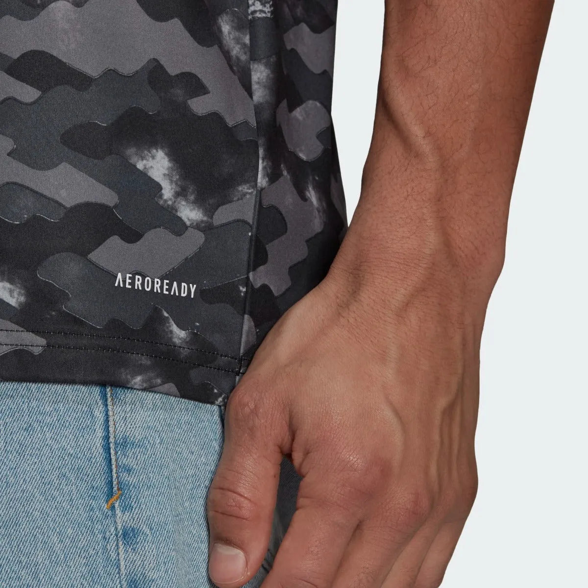 Adidas 2021-22 Juventus Pre-Match Jersey - Camo (Detail 2)