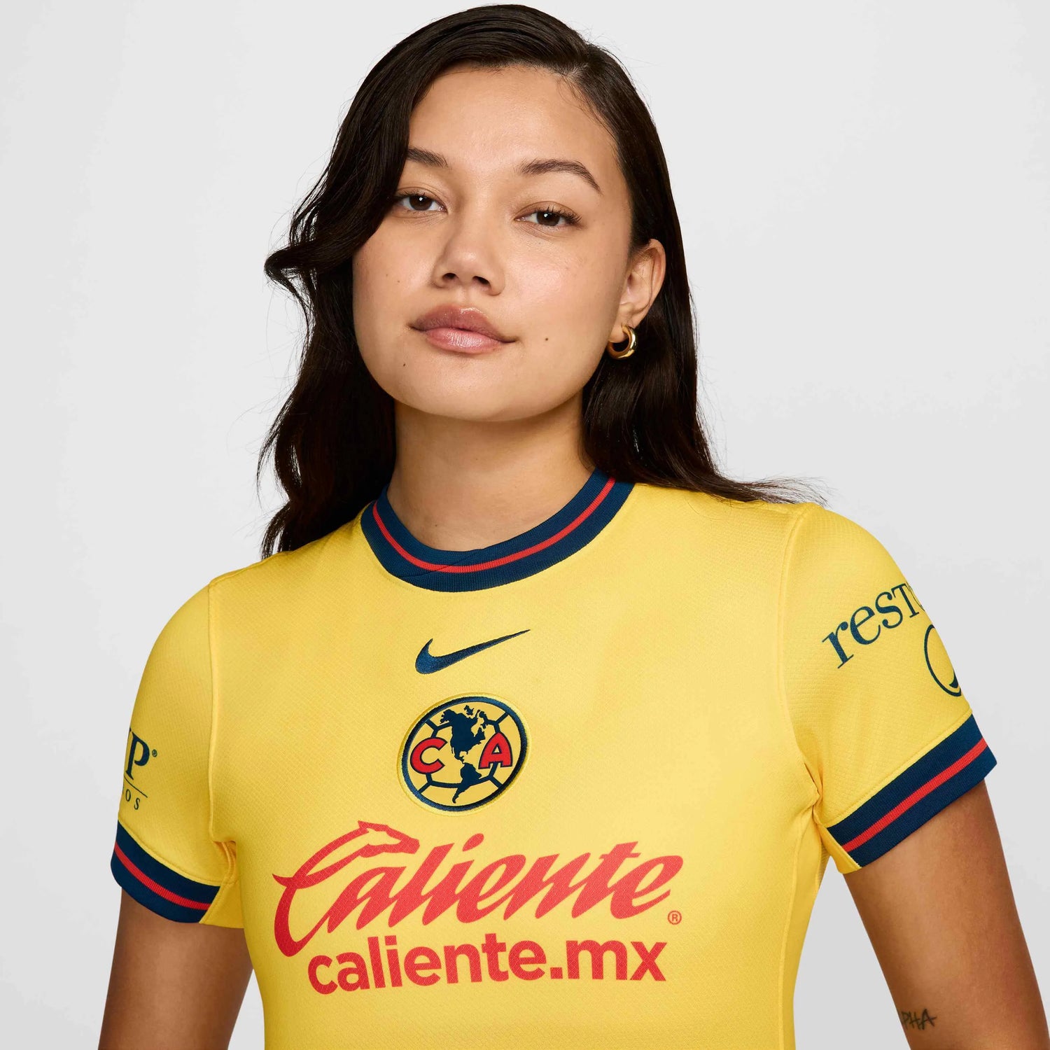 Nike 2024-25 Club America Women's Stadium Home Jersey (Detail 1)