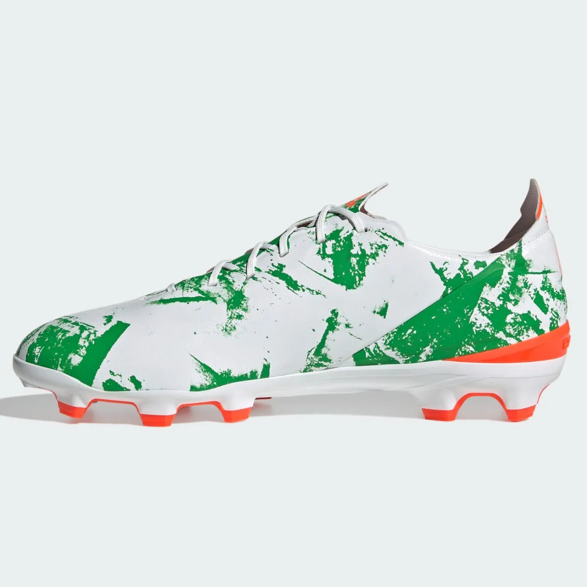 Adidas GameMode FG - White-Green-Solar Red (Side 2)