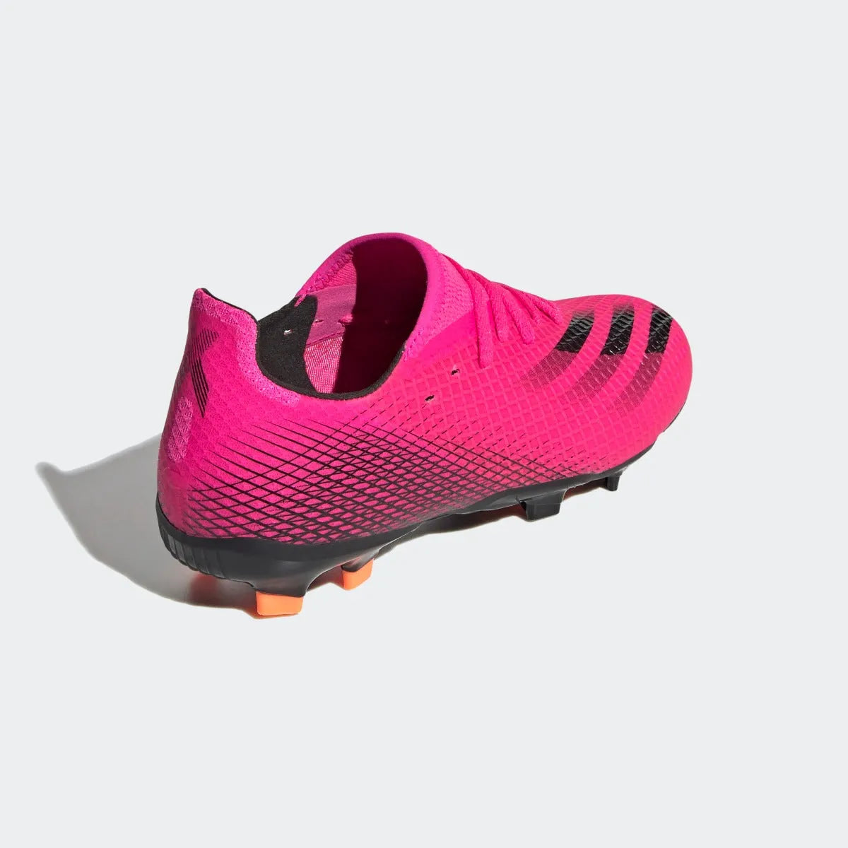 Adidas JR X ghosted .3 FG - Pink-Black-Orange (Diagonal 2)