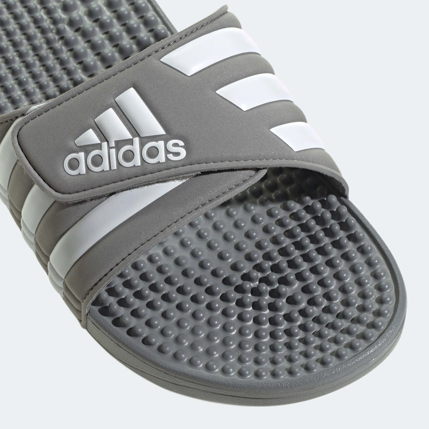 adidas Adissage - Grey - White (Detail 1)