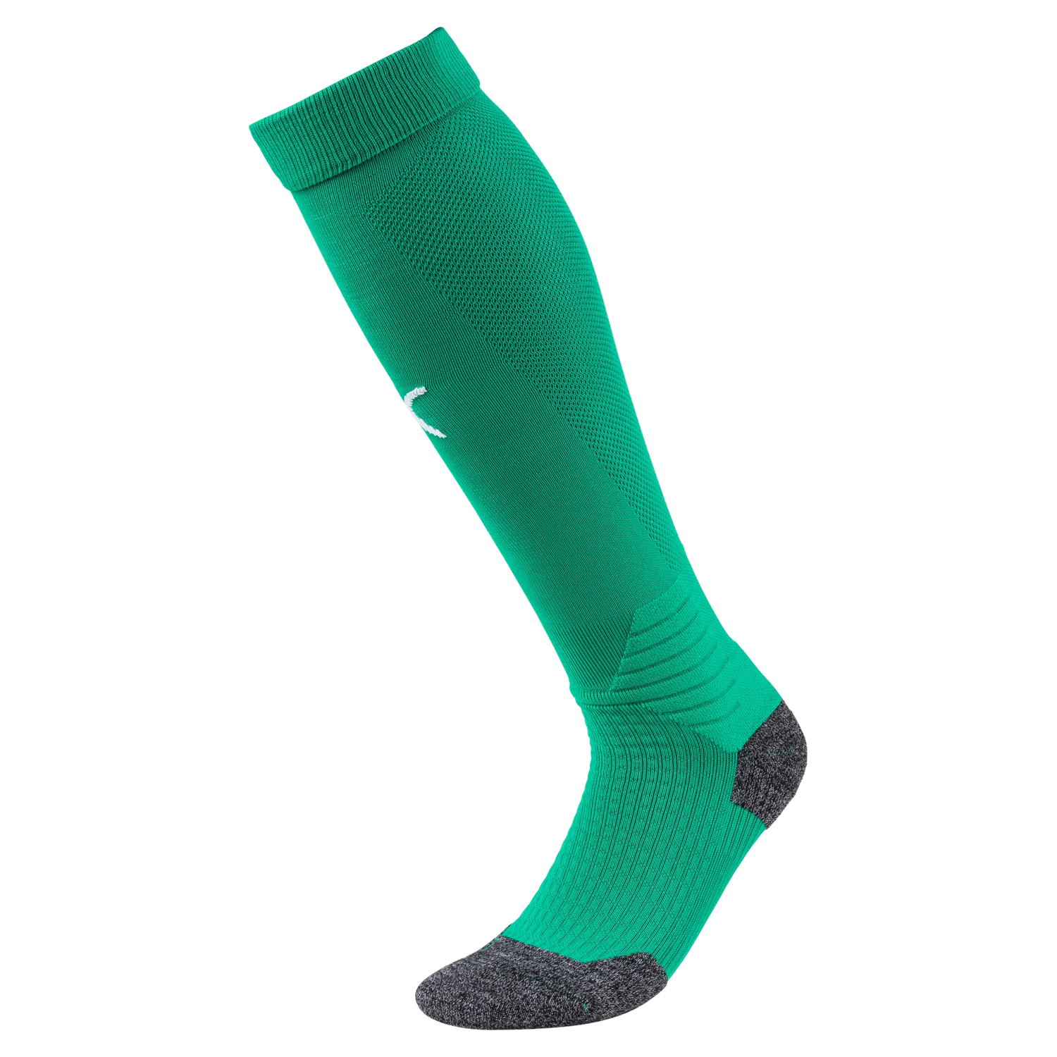 Puma Team Liga Socks Green-White (Lateral)