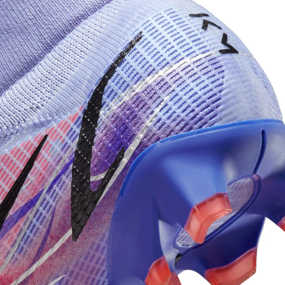 Nike Superfly 8 PRO KM FG - Light Thistle-Bright Crimson (Detail 3)