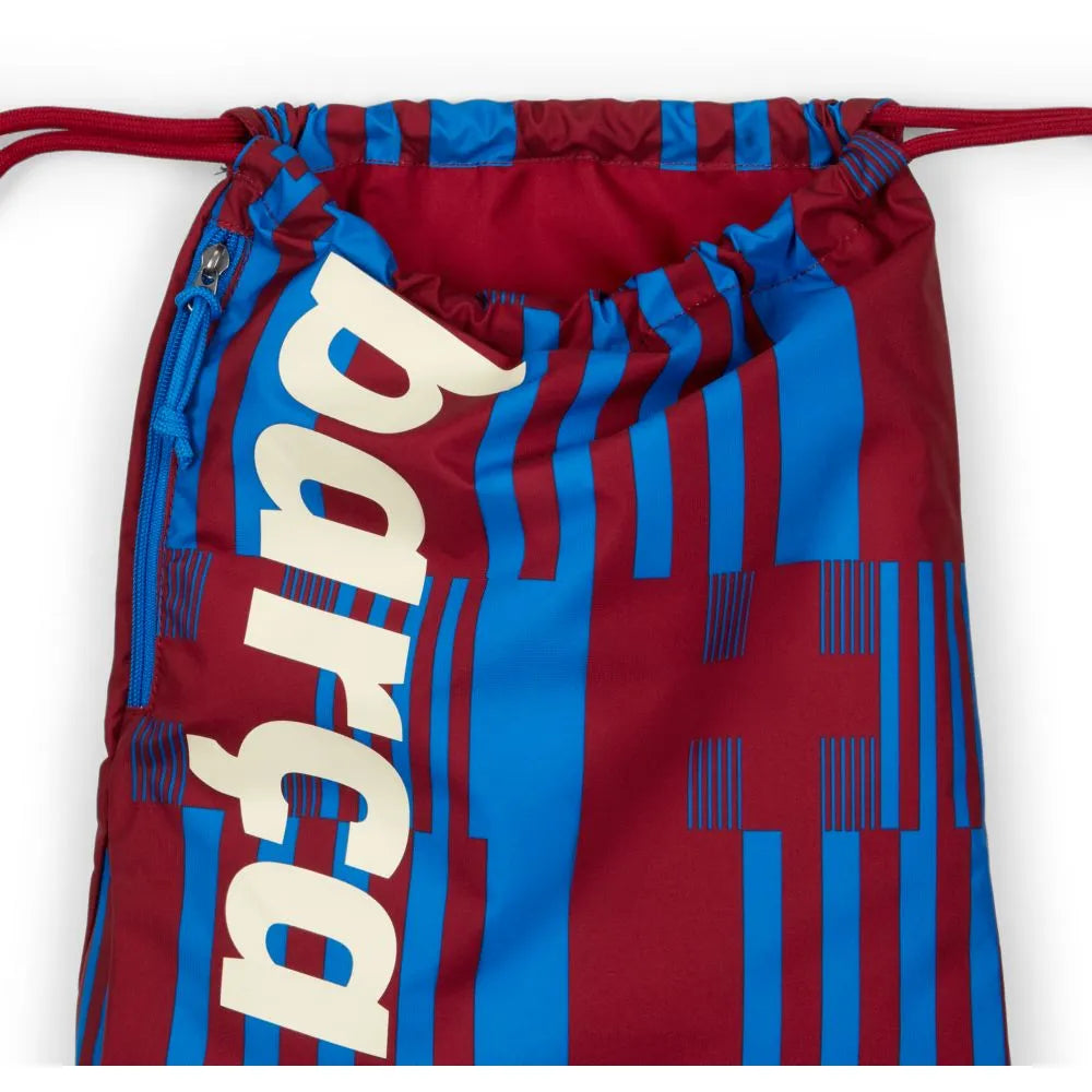 Nike 2021-22 Barcelona Stadium Gymsack - Noble Red-Soar (Detail 1)