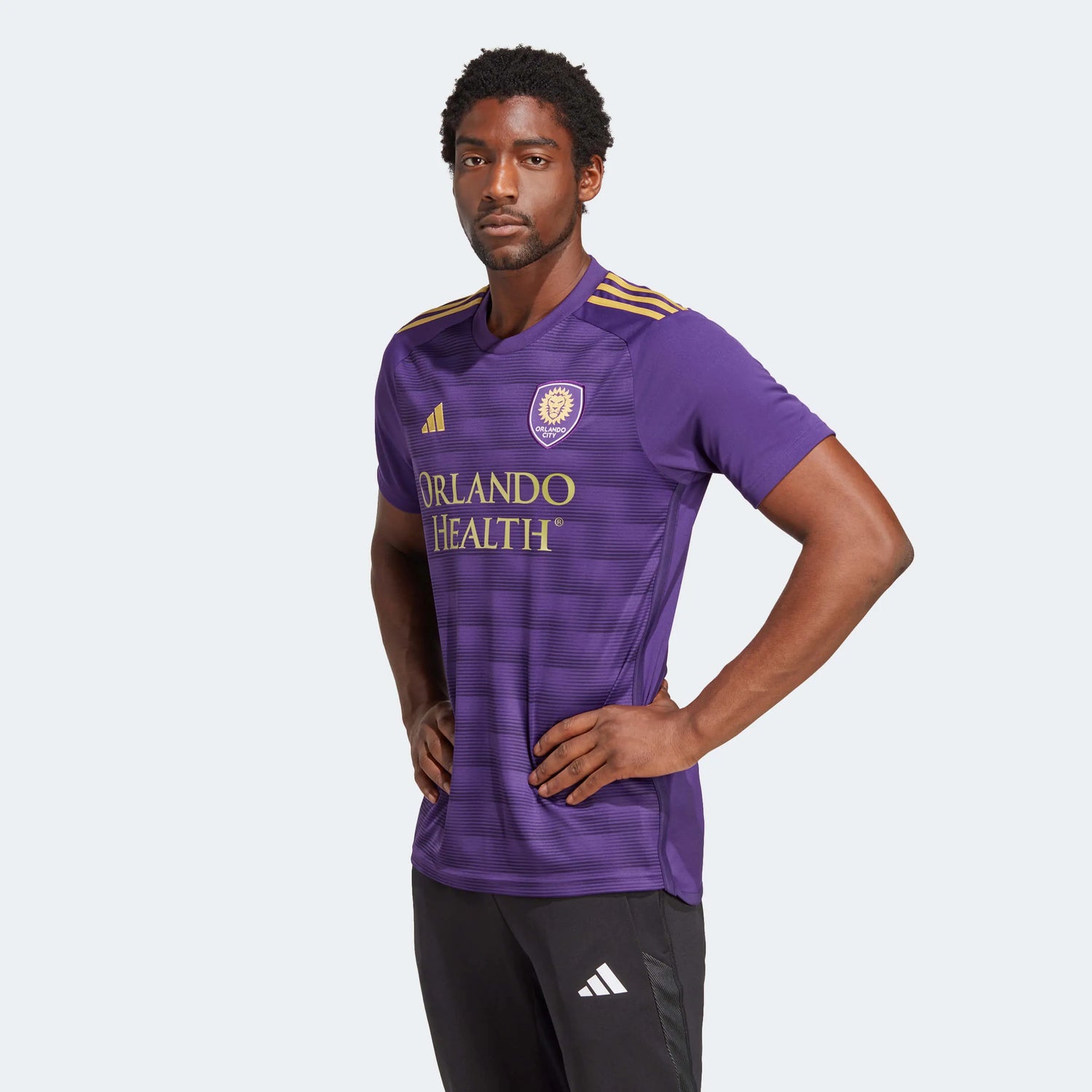 adidas 2023 24 Orlando City Home Jersey Rich Purple