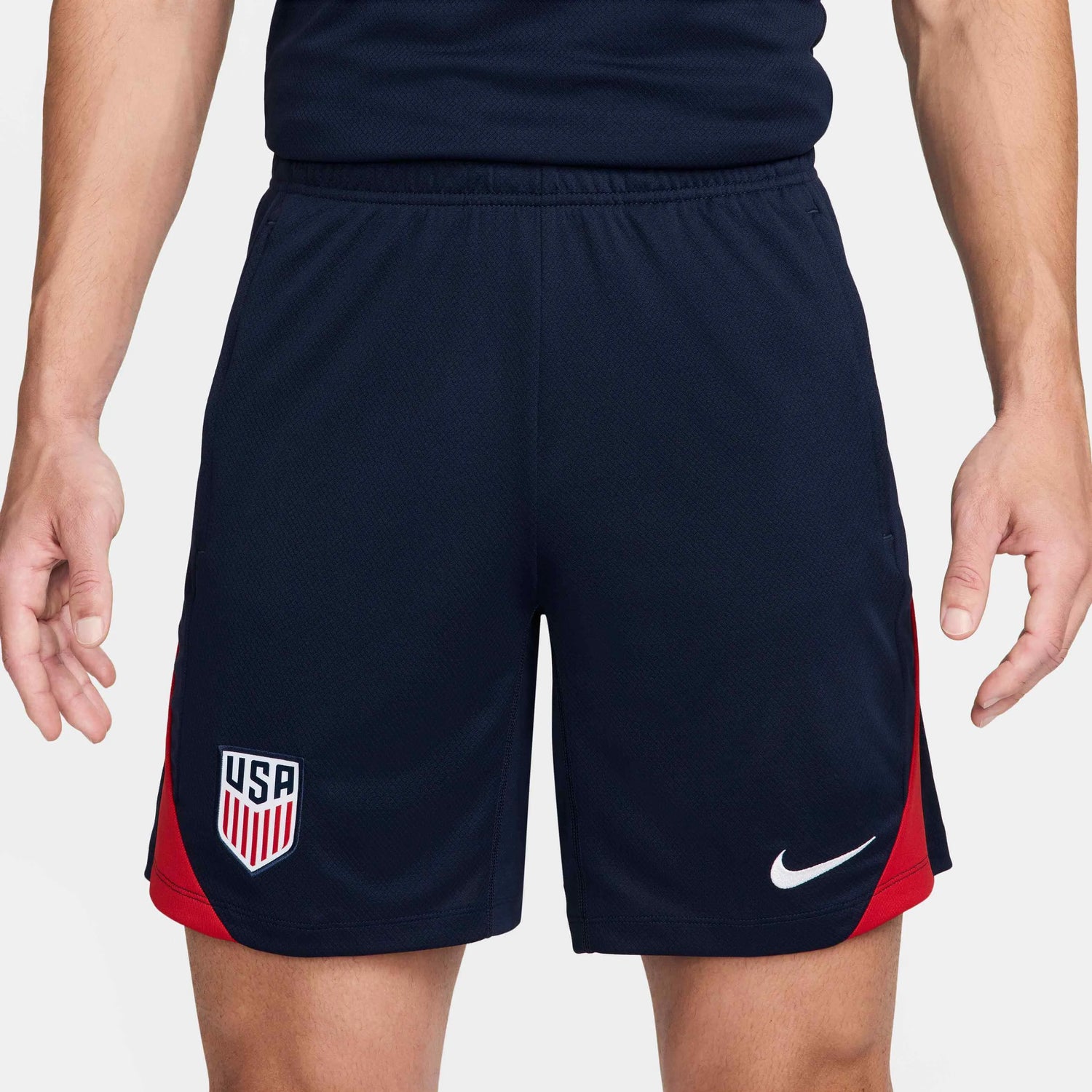 Nike 2024-25 USA Strike Knit Shorts (Front)