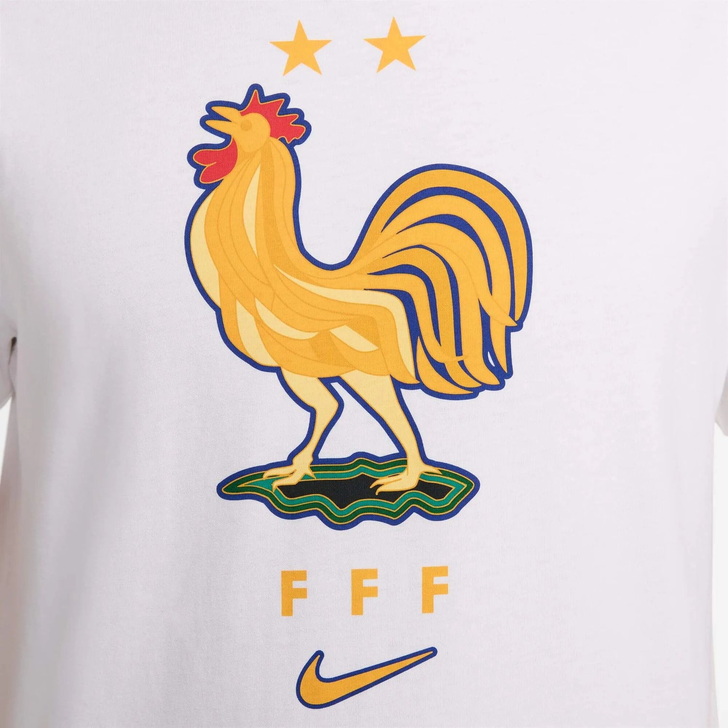 Nike 2024-25 France Men's Crest Tee (Detail 2)