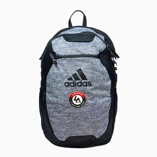 front view of adidas LAUFA Stadium 3 Backpack - Onix Grey