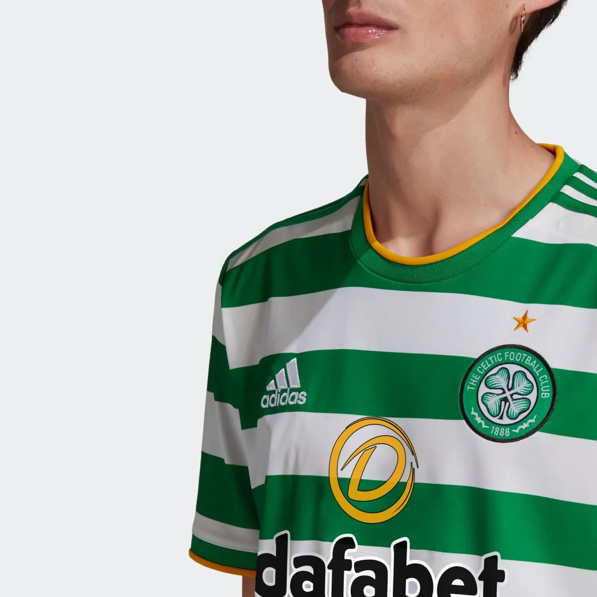 Adidas 2020-21 Celtic FC Home Jersey - White-Green