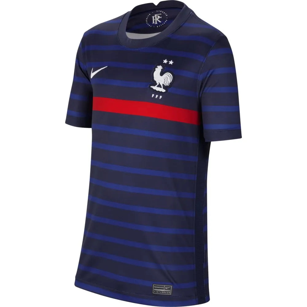 Nike 2020-21 France YOUTH Home Jersey - Blue-Red