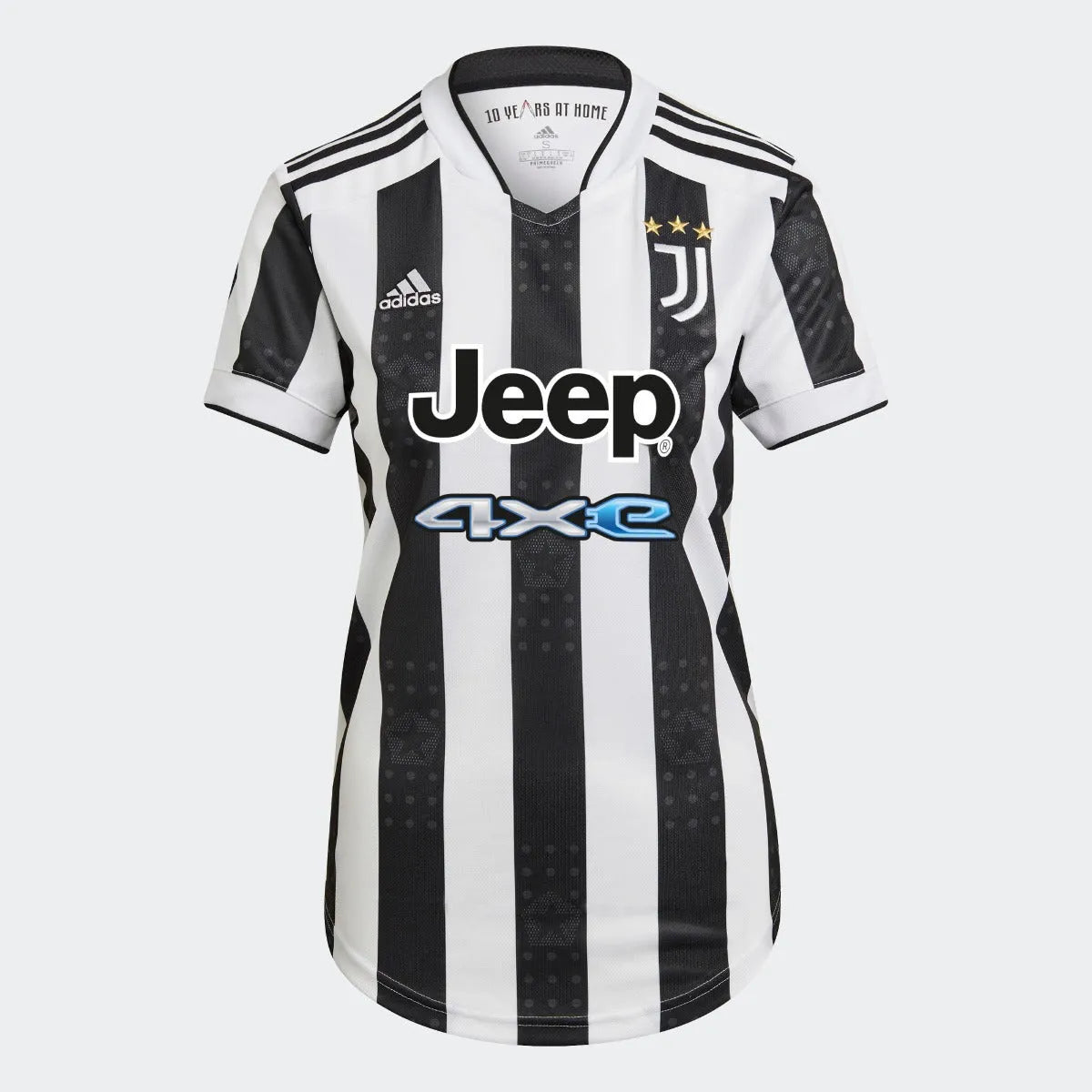 Adidas 2021-22 Juventus Women Home Jersey - White-Black (Front)