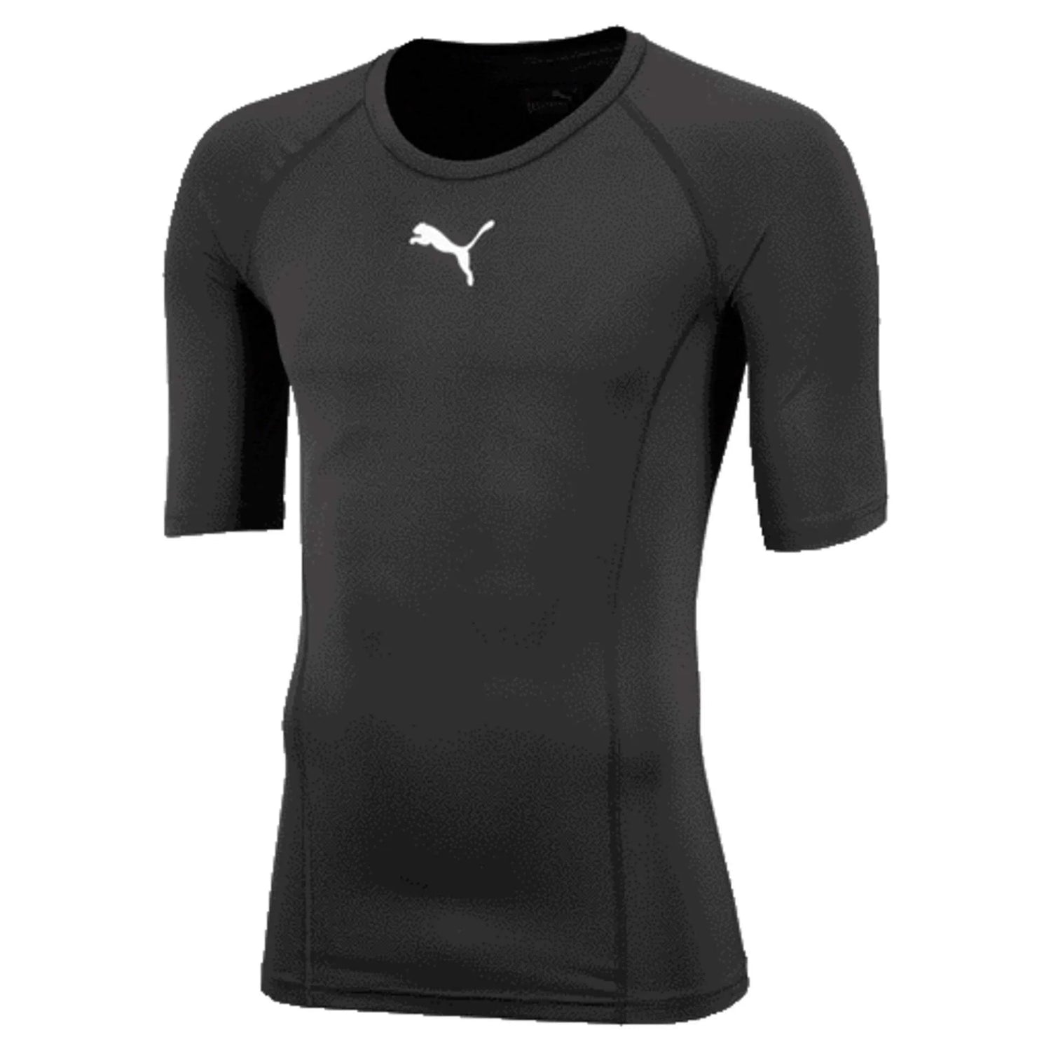 Puma LIGA Baselayer Youth SS Tee Puma Black (Front)