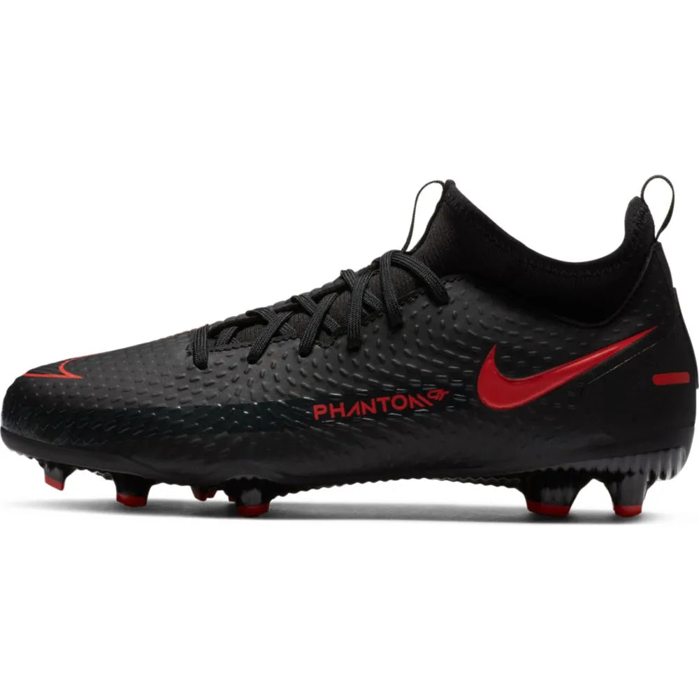 Nike JR Phantom GT Academy DF FG-MG - Black-Red