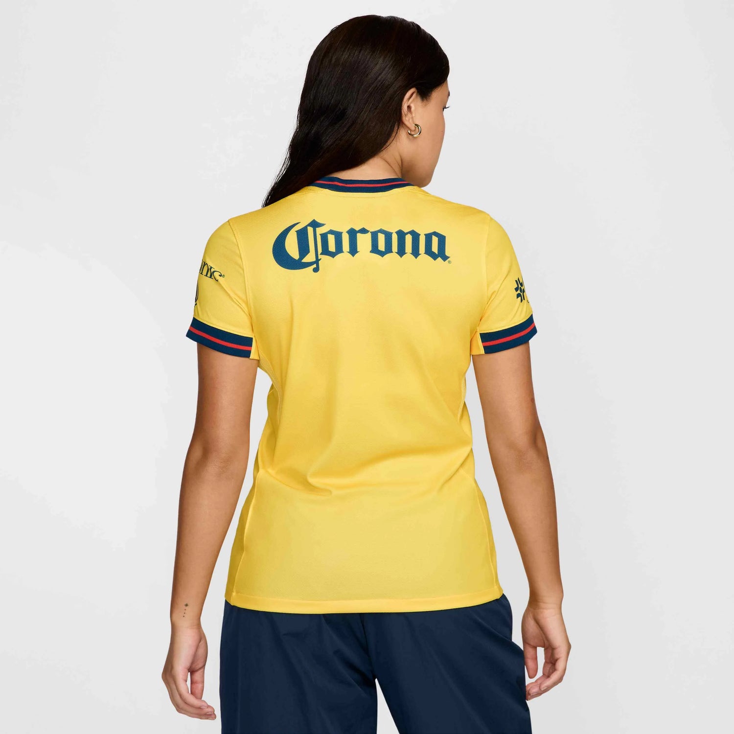 Nike 2024-25 Club America Women's Stadium Home Jersey (Model - Back)