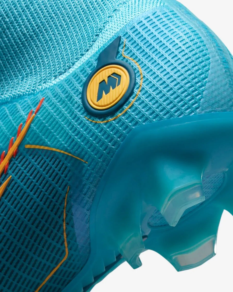 Nike Superfly 8 Elite FG - Chlorine Blue-Laser Orange (Detail 2)