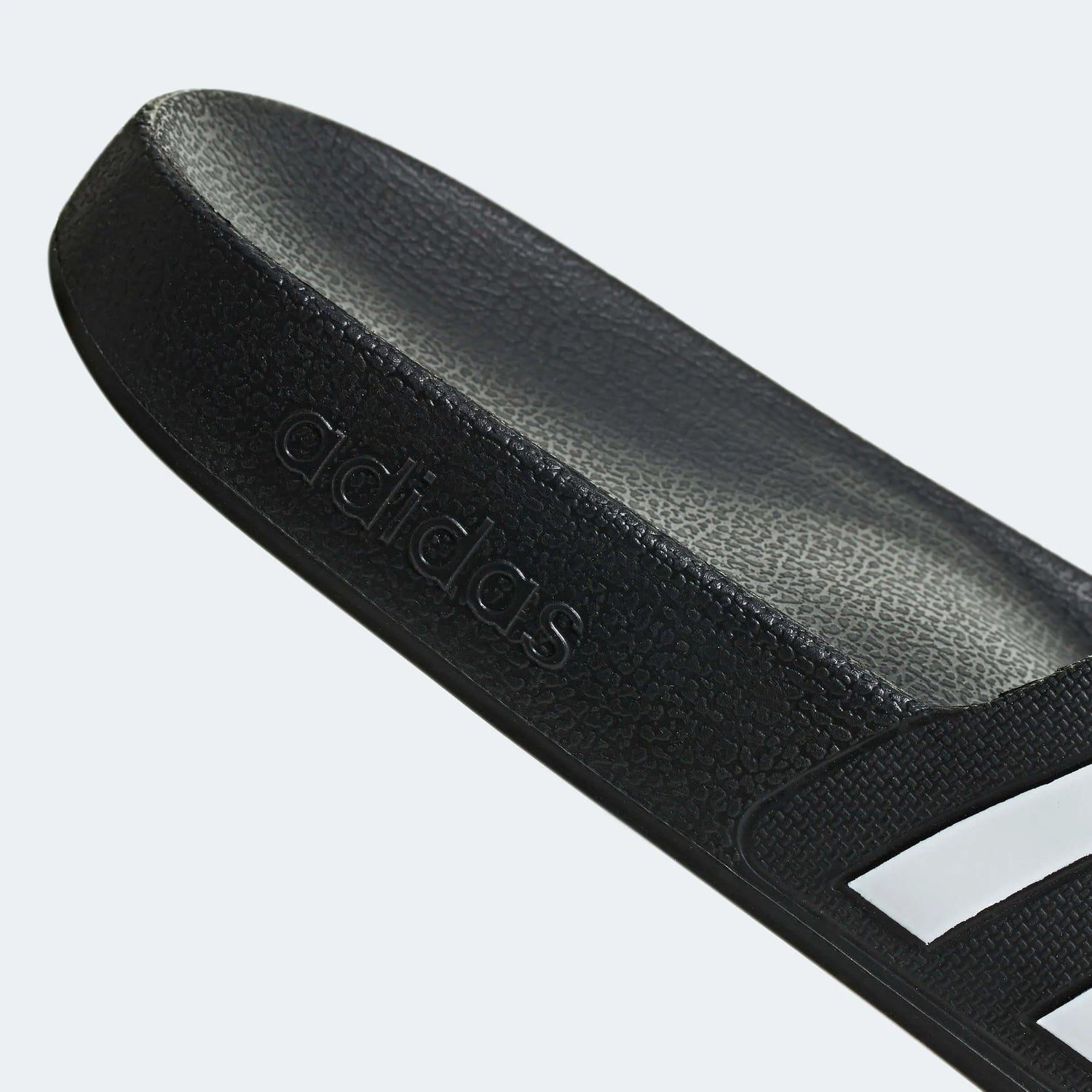 adidas Adilette Aqua - Black - White (Detail 2)