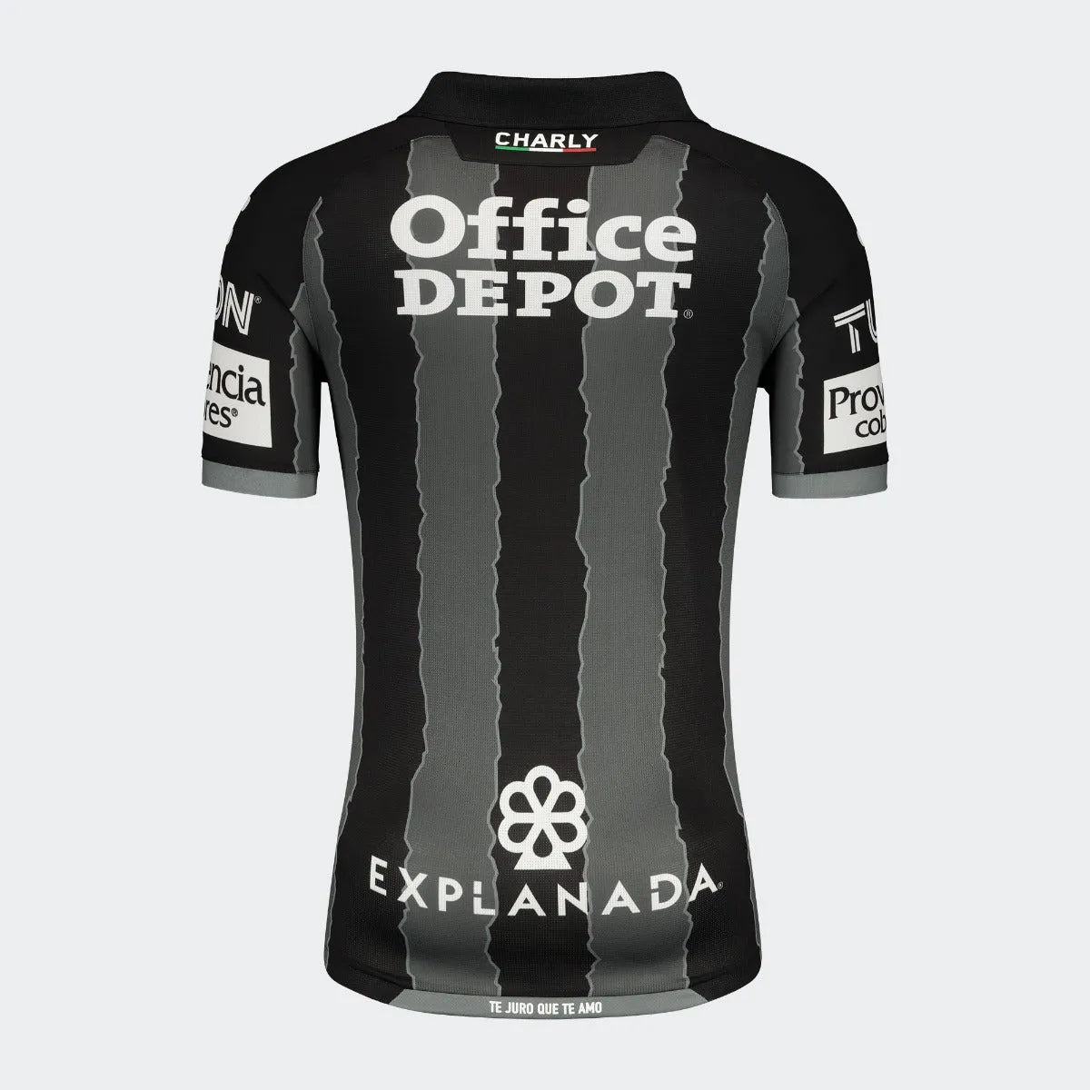 Charly 2021-22 Pachuca Away Jersey - Black (Back)