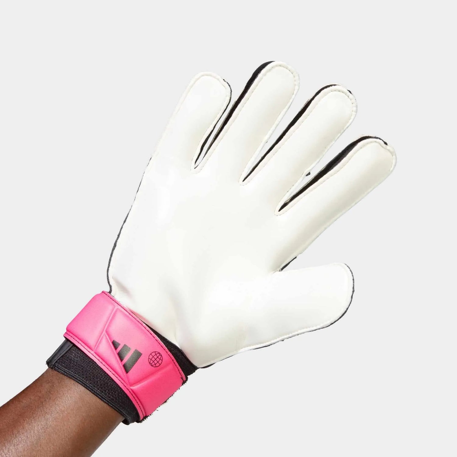 adidas Predator GL Training Goalkeeper Gloves - Black-White-Pink (Single - Back)