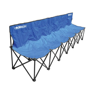 Kwik Goal 6-Seat Kwik Bench - Blue (Front)