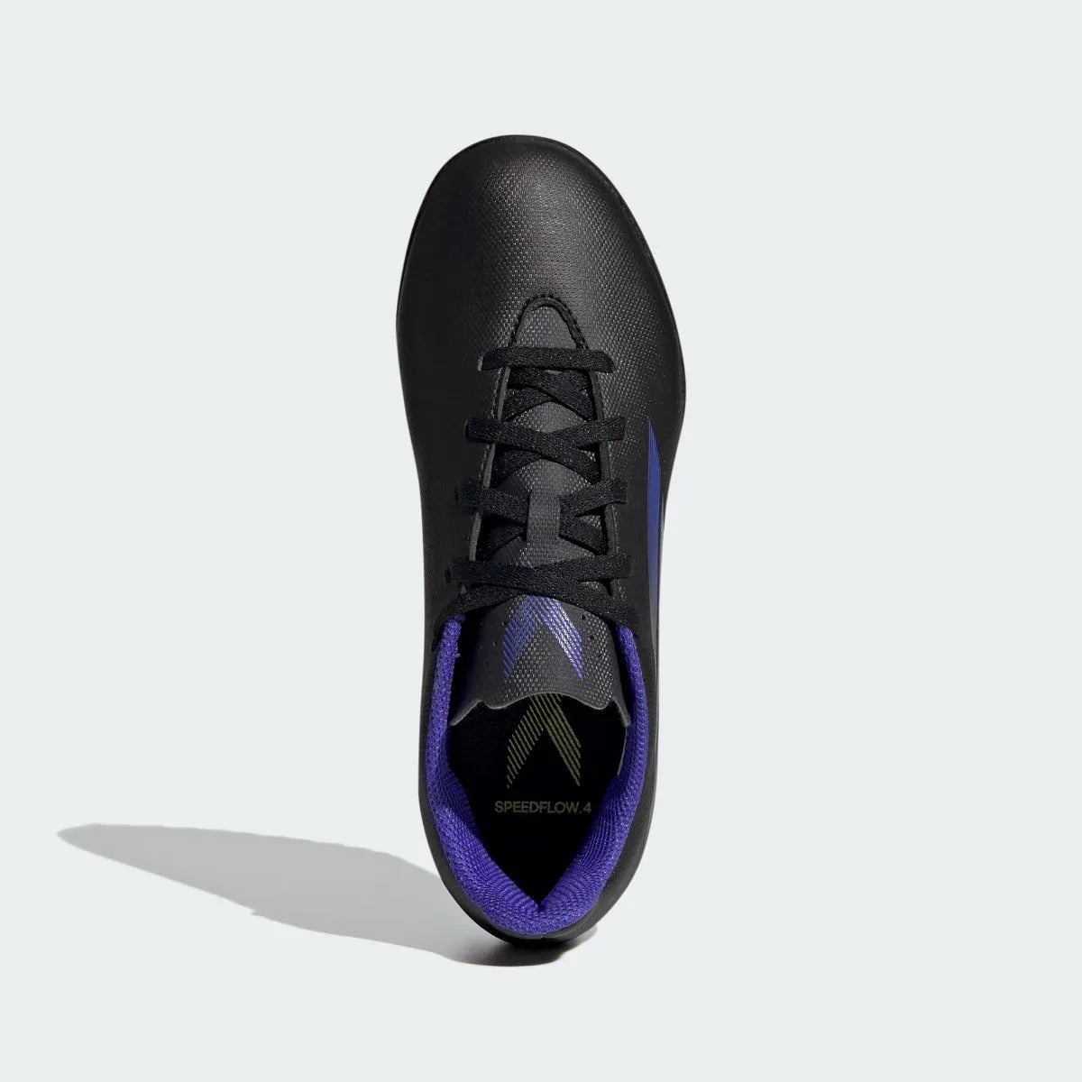 Adidas JR X Speedflow .4 TF - Black-Sonic Ink (Top)