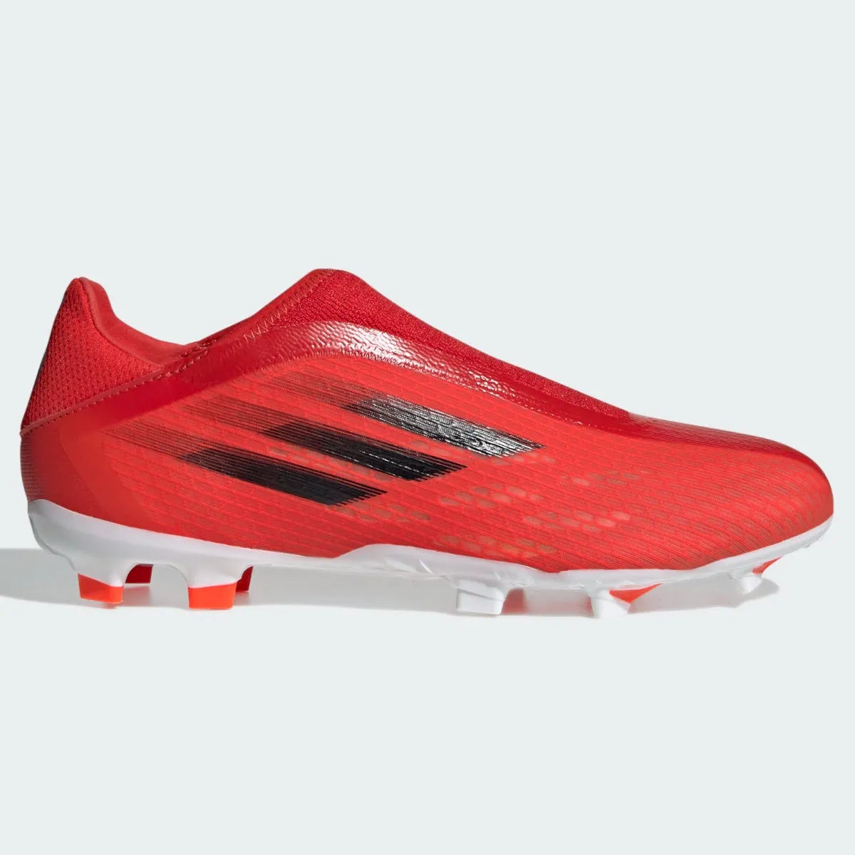 Adidas X Speedflow .3 Laceless FG - Red-Black (Side 1)