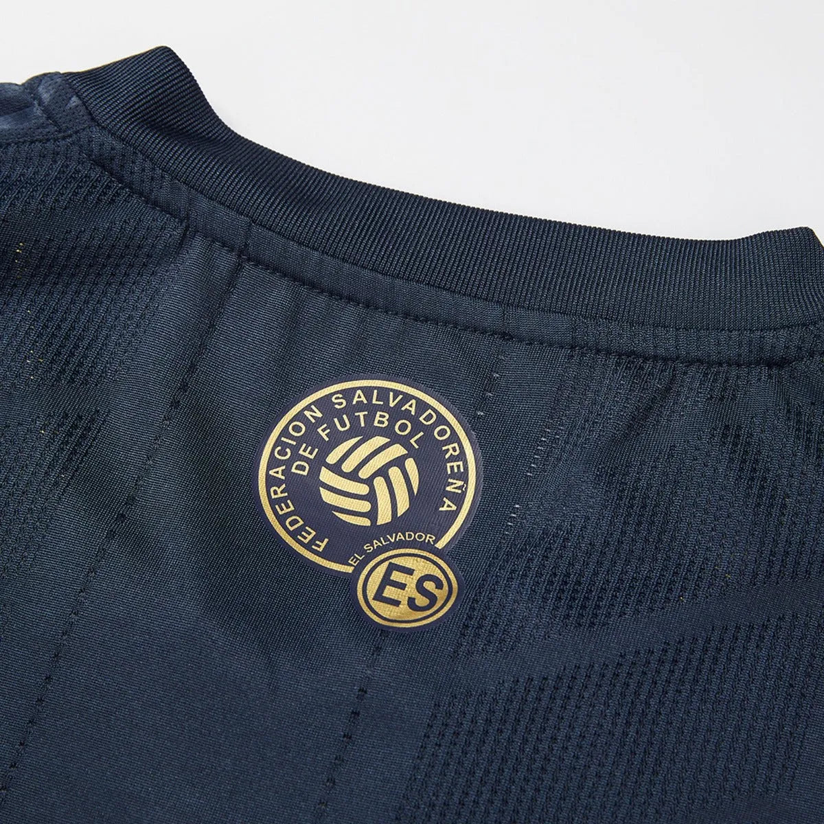 Umbro 2022 El Salvador Third Jersey - Navy-Gold (Detail 2)