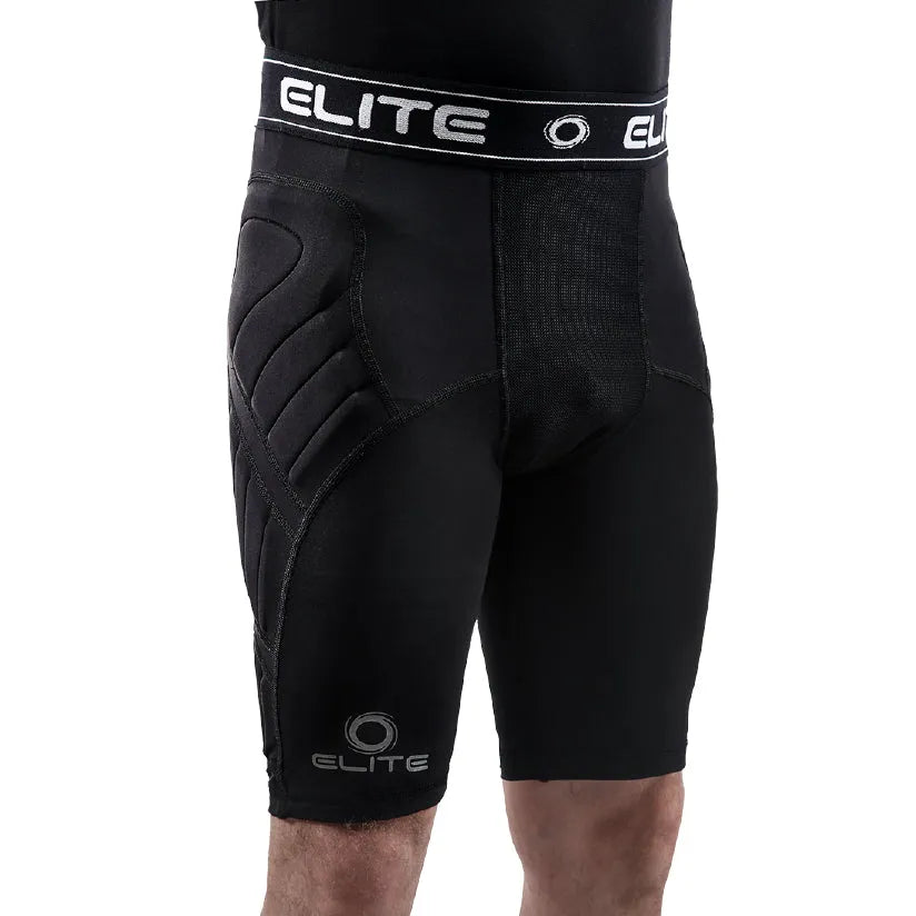 Elite Sport Goalkeeper Elite BaDS Compression Shorts 3 MM - Black