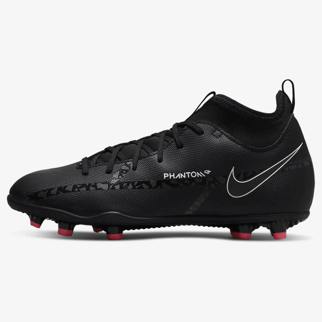 Nike JR Phantom GT2 Club DF FG/MG Black (Side 1)