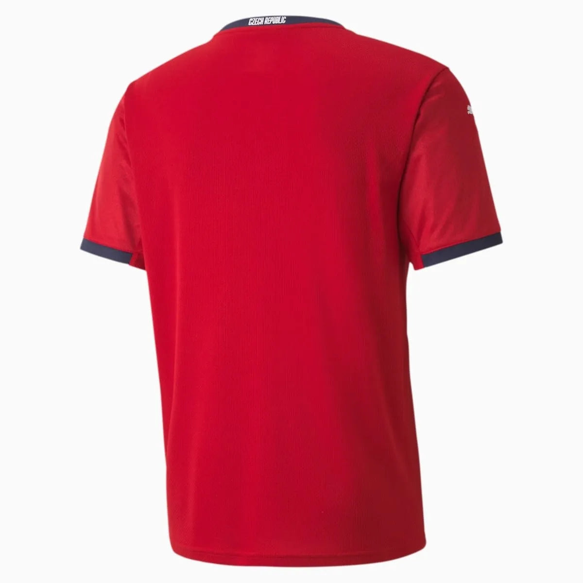 Puma 2021-22 Czech Republic Home Jersey - Chili Pepper (Back)