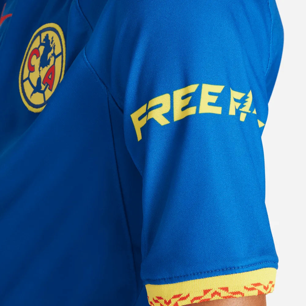 Nike 2023-24 Club America Youth Stadium Away Jersey (Detail 3)