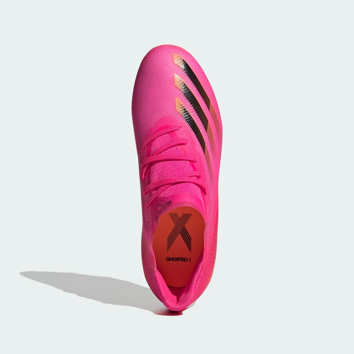 Adidas JR X Ghosted .1 FG - Pink-Black-Orange (Top)