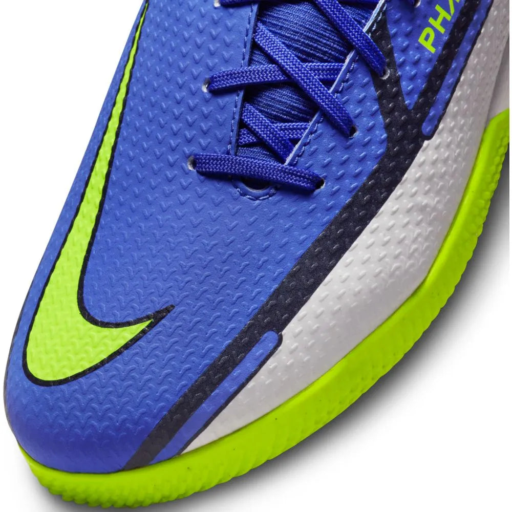 Nike JR Phantom GT2 Academy DF IC - Sapphire-Volt-Grey (Detail 1)