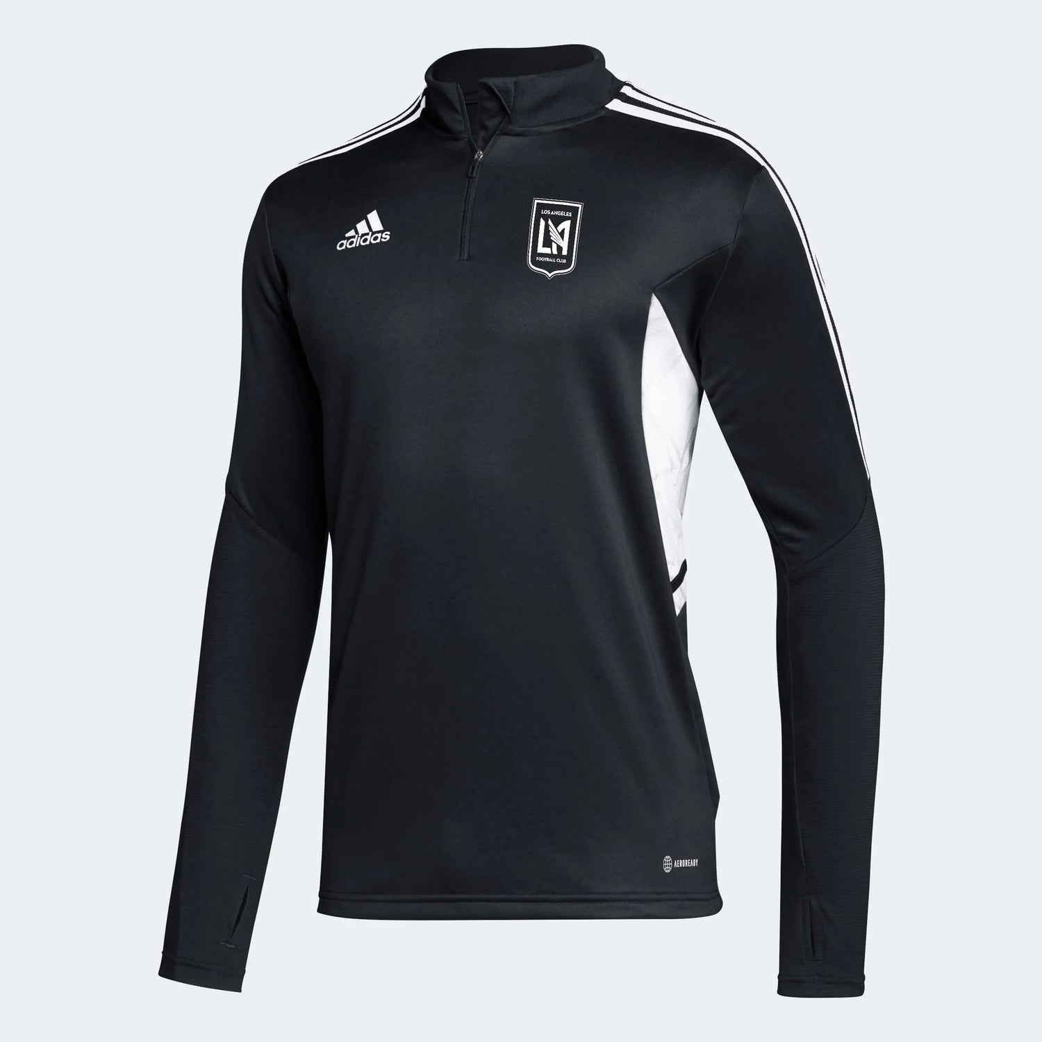 adidas 2022-23 LAFC Con22 Training Top Black (Front)