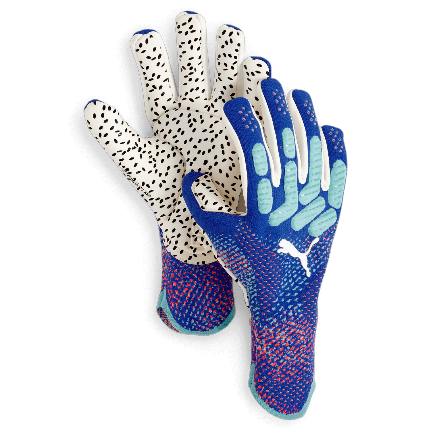 Puma Future Ultimate NC Goalkeeper Gloves Bluemazing-Sunset Glow-Electric Peppermint (Pair)