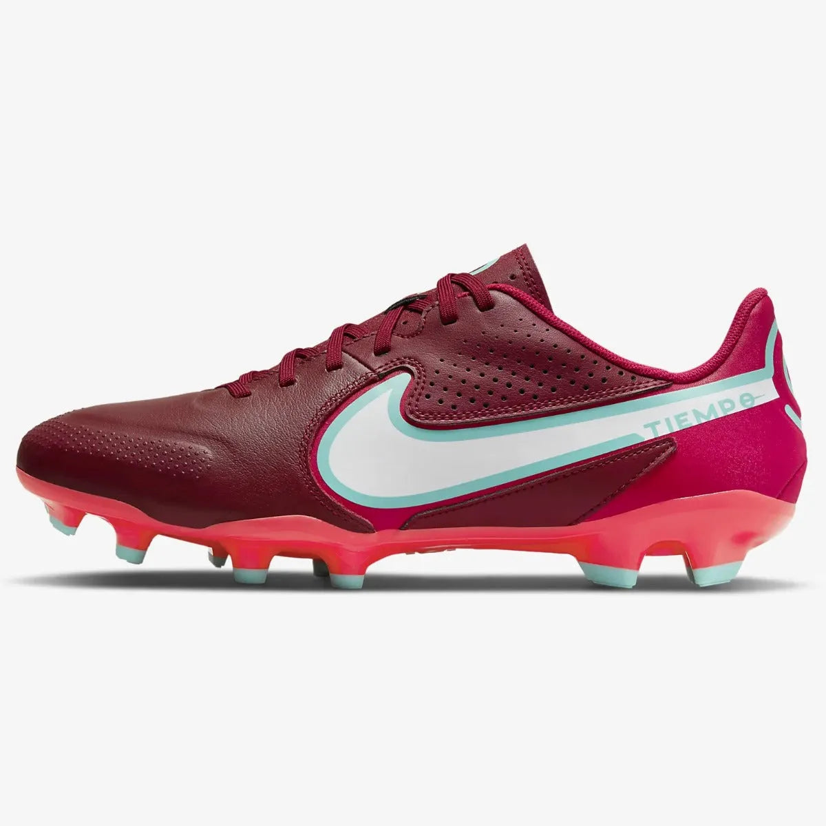 Nike Tiempo Legend 9 Academy FG-MG - Team Red-White (Side 1)