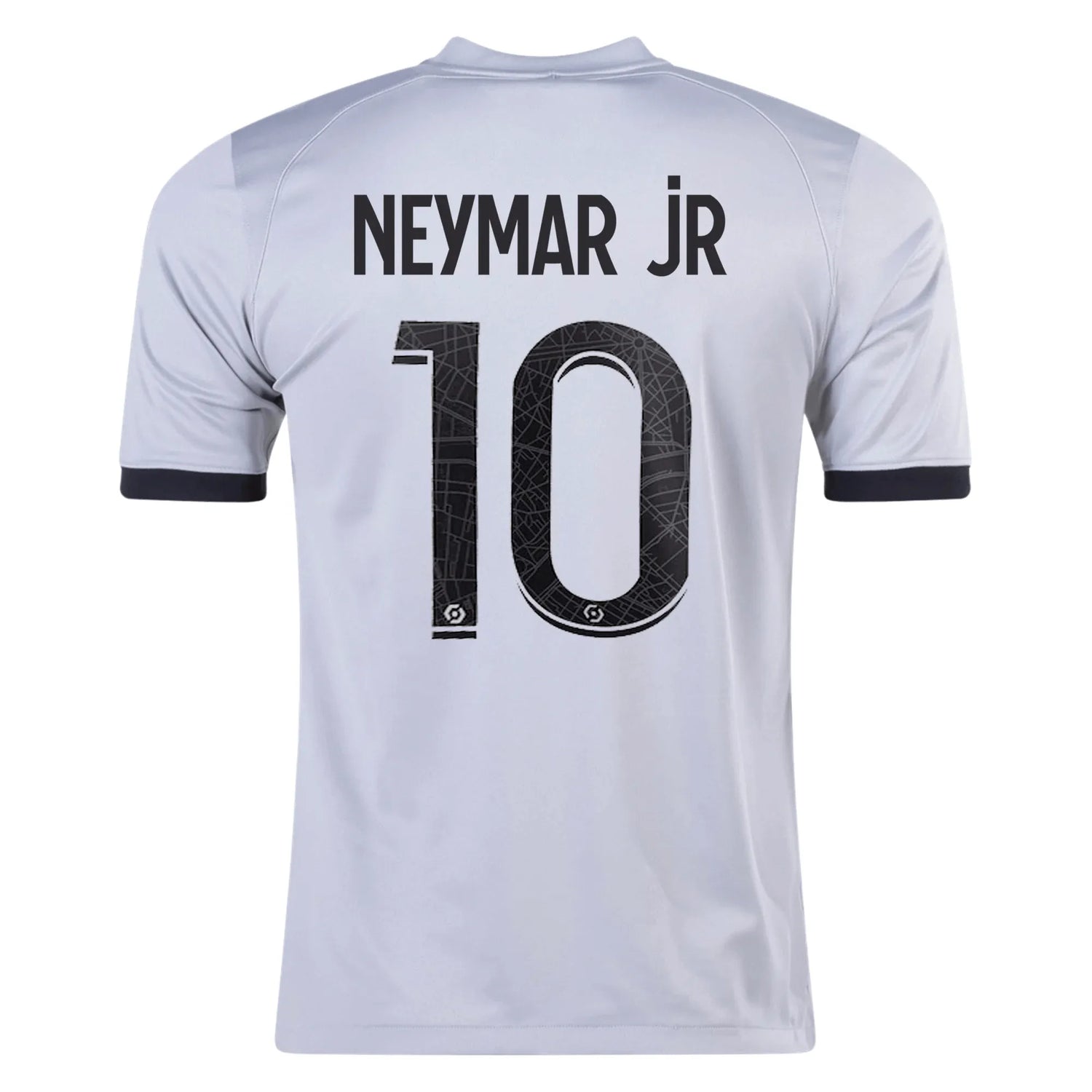 Jordan 2022-23 PSG Youth Away Jersey - Smoke Grey-Black