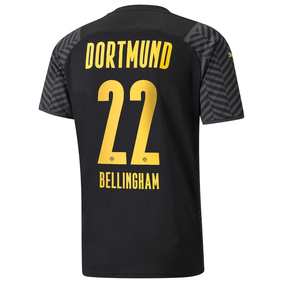 Puma 2021-22 Borussia Dortmund Away Jersey - Black