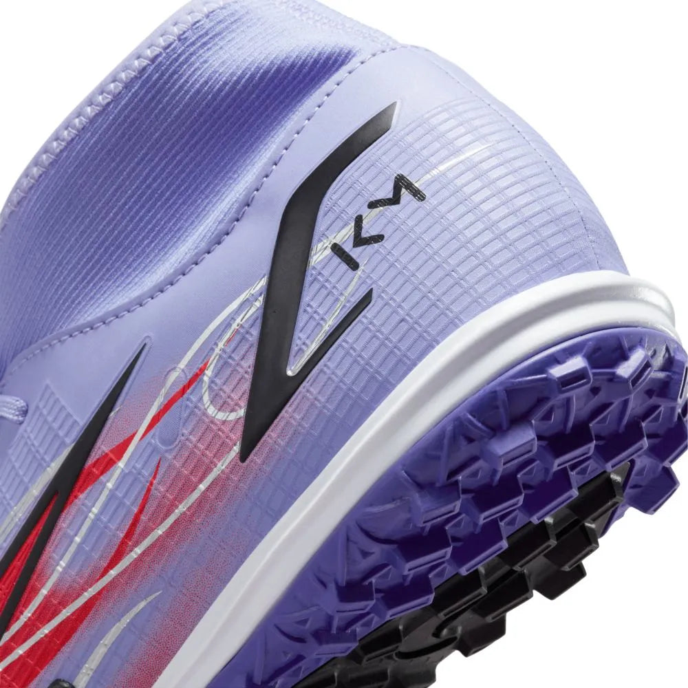 Nike Superfly 8 Academy KM TF - Light Thistle-Bright Crimson (Detail 2)