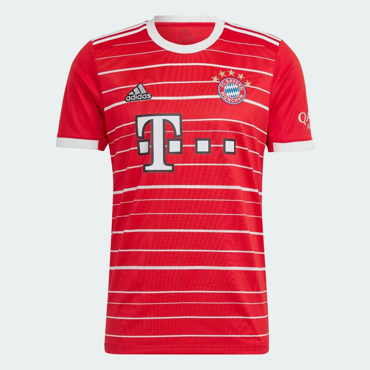 adidas 22-23 Bayern Munich Home Jersey - Red-White