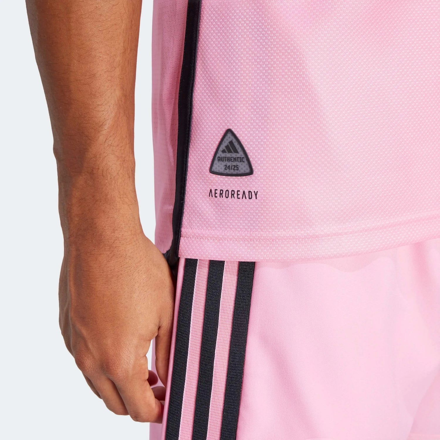 adidas 2024-25 Inter Miami Men's Authentic Home Jersey (Detail 2)