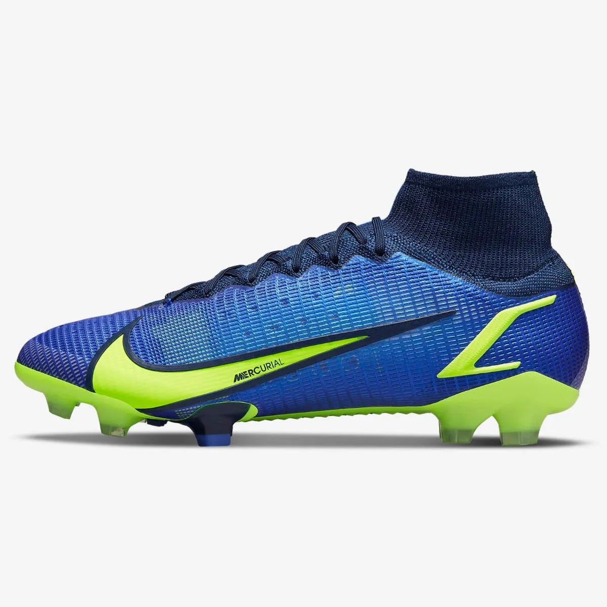 Nike Superfly 8 Elite FG - Sapphire-Volt (Front)