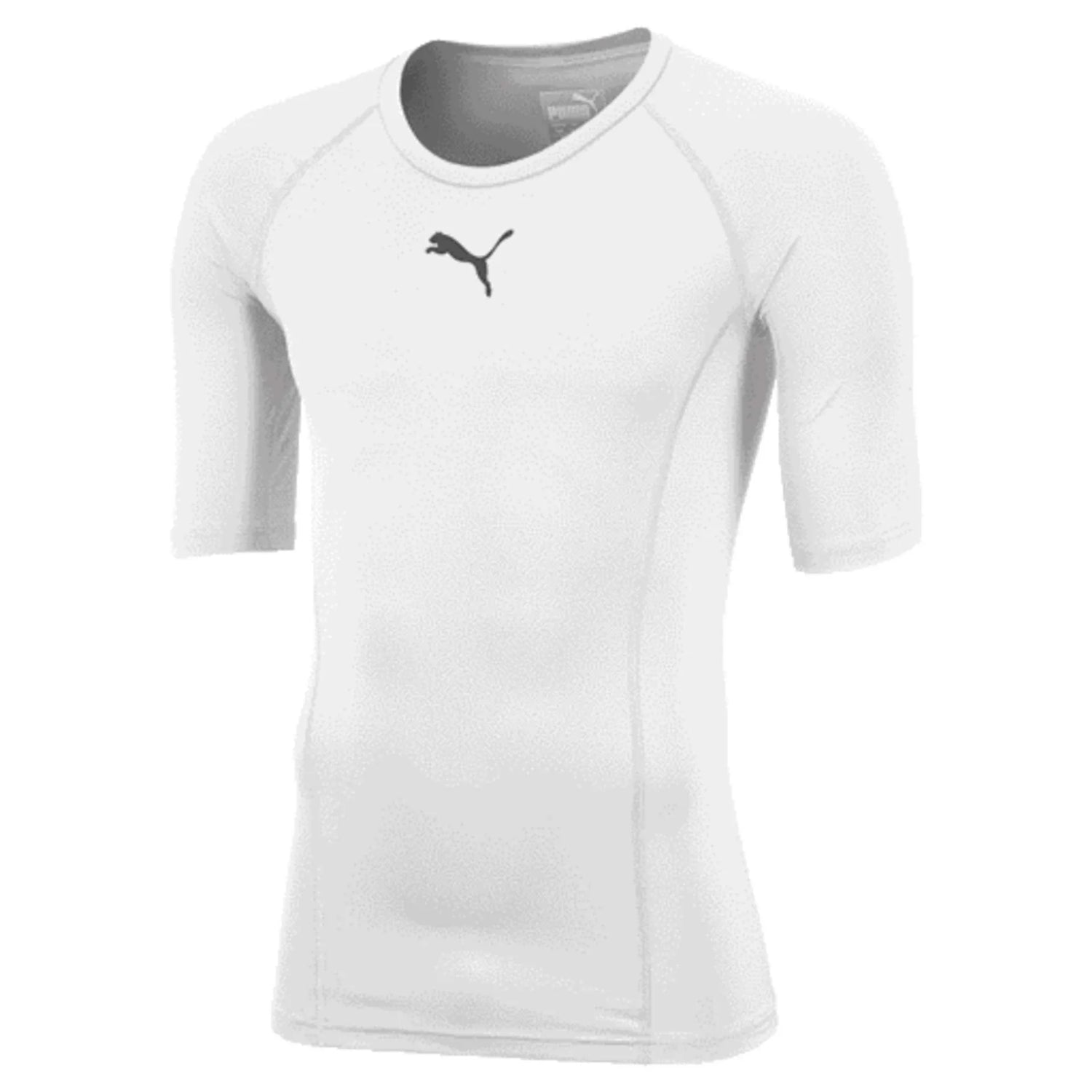 Puma LIGA Baselayer Youth SS Tee Puma White (Front)