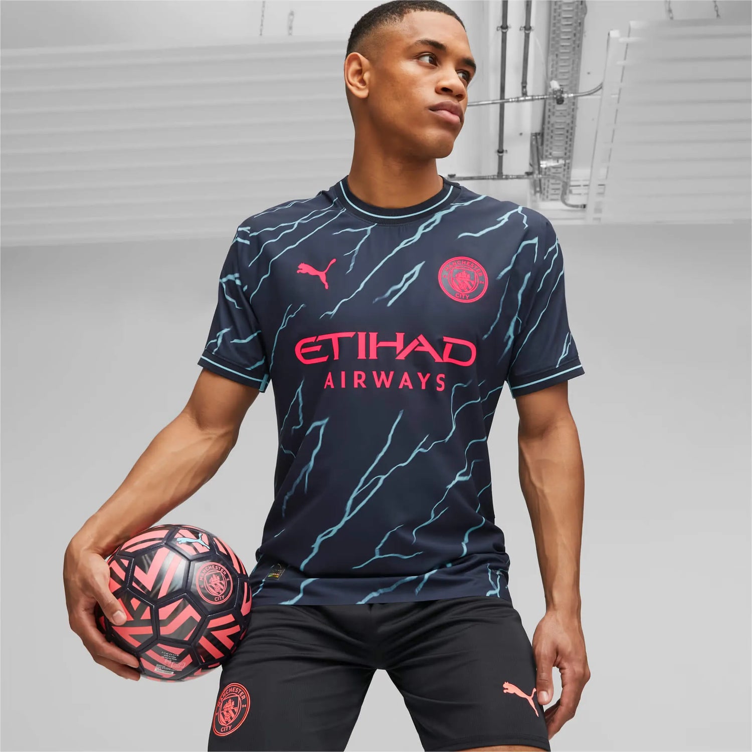 Puma 2023 24 Manchester City Men s Authentic Third Jersey