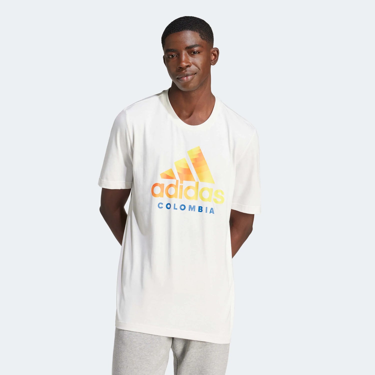 adidas 2024-25 Columbia Men's Graphic DNA Tee (Model - Front)