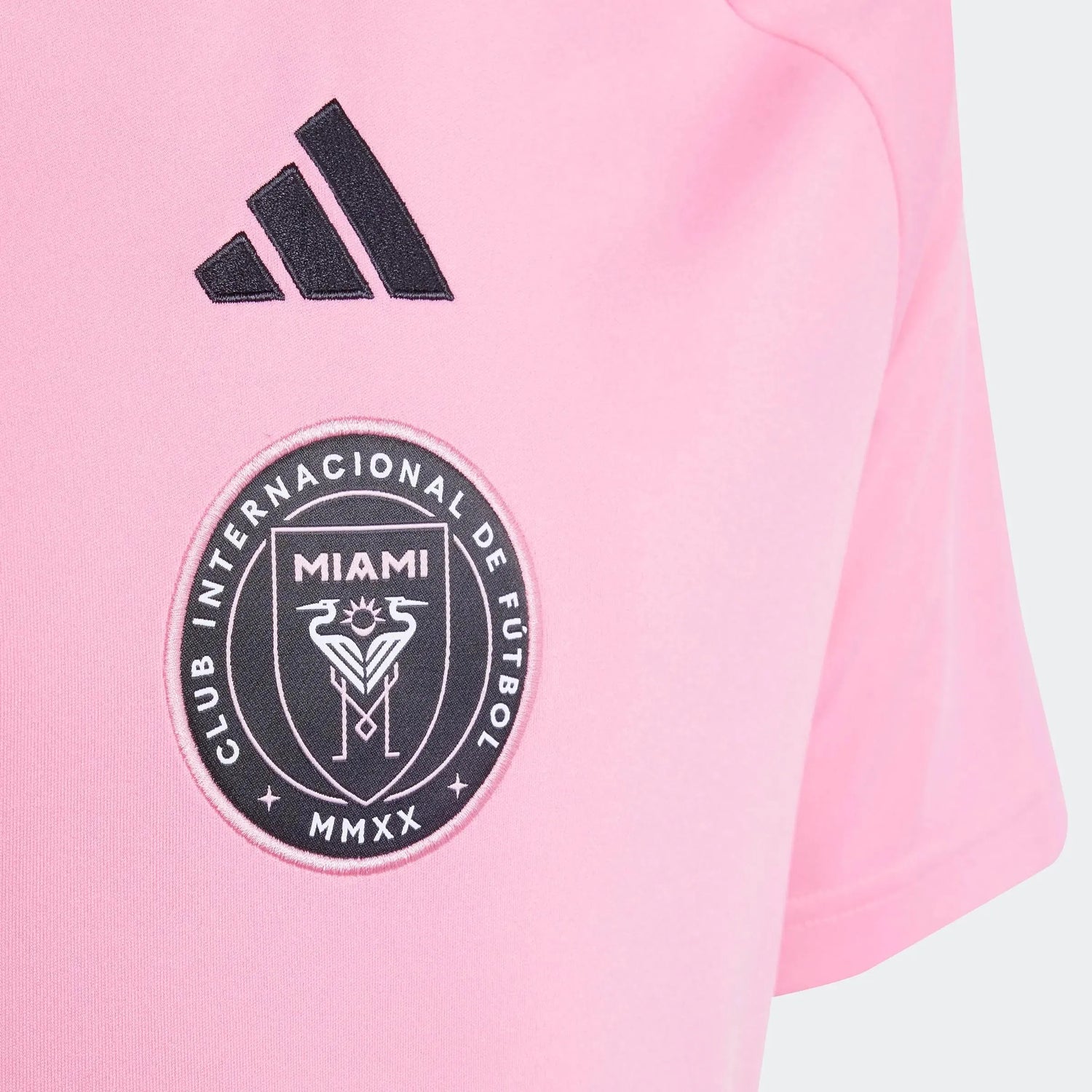 adidas 2024-25 Inter Miami Youth Stadium Home Jersey (Detail 1)