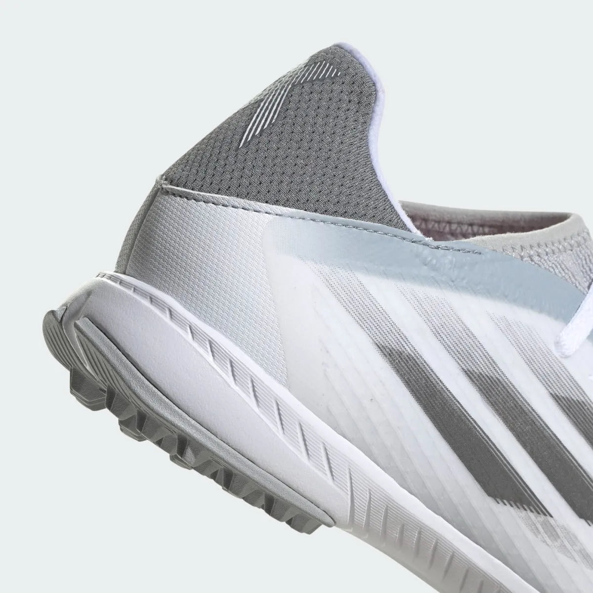 Adidas X Speedflow .3 TF - White-Iron Metallic (Detail 2)