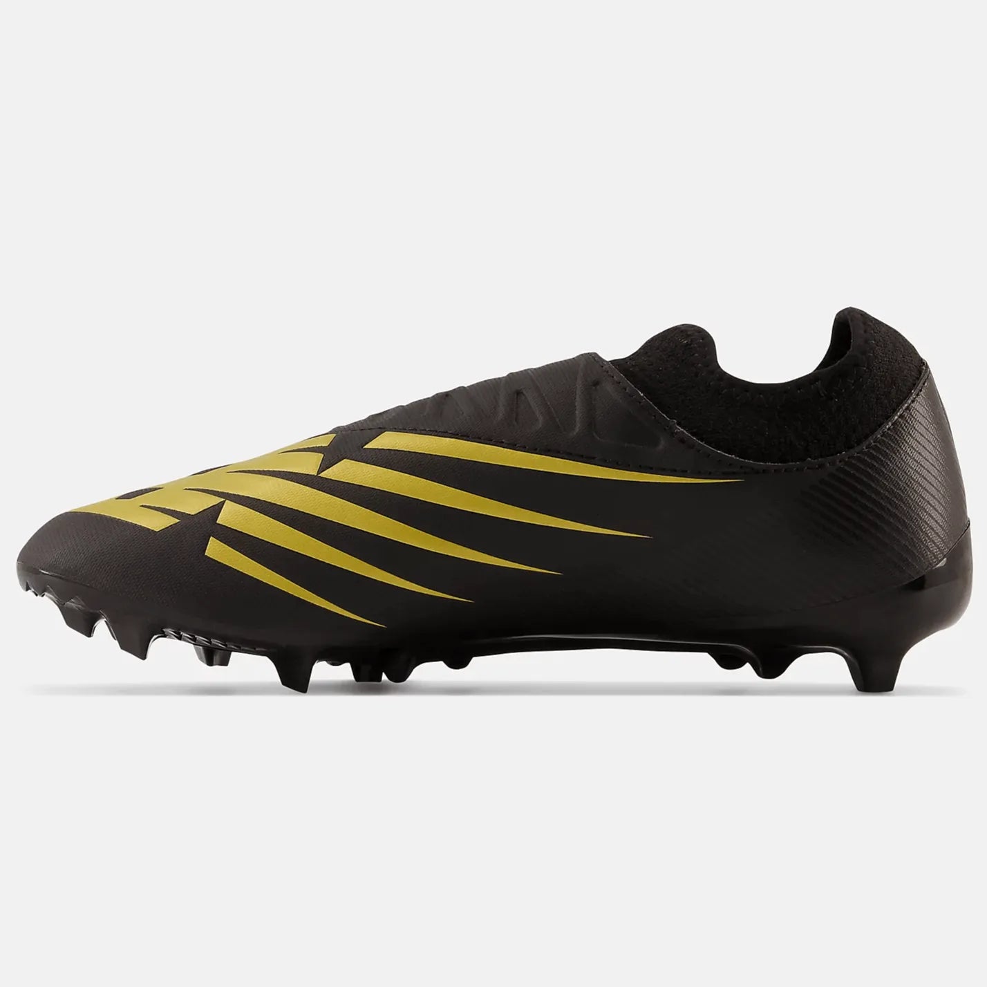 New Balance Furon V7 Dispatch FG 2E Wide - Black-Gold (Side 2)